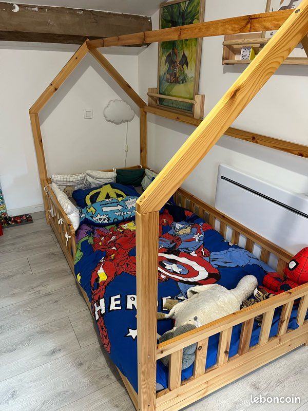 Lit cabane 90x190 (image 2)
