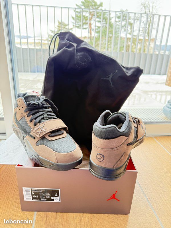 Travis Scott x Jordan jumpman jack Tr dark mocha (image 4)