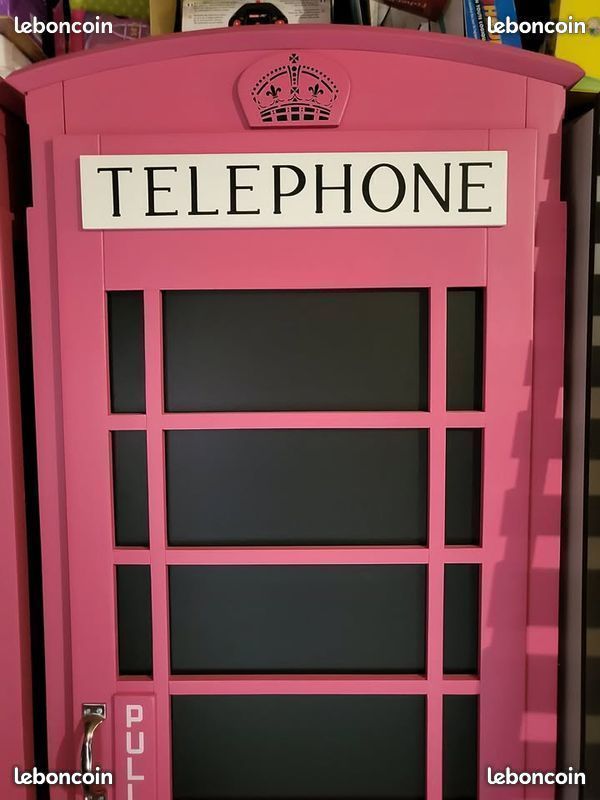 Armoire MAISONS DU MONDE forme cabine téléphonique (image 2)