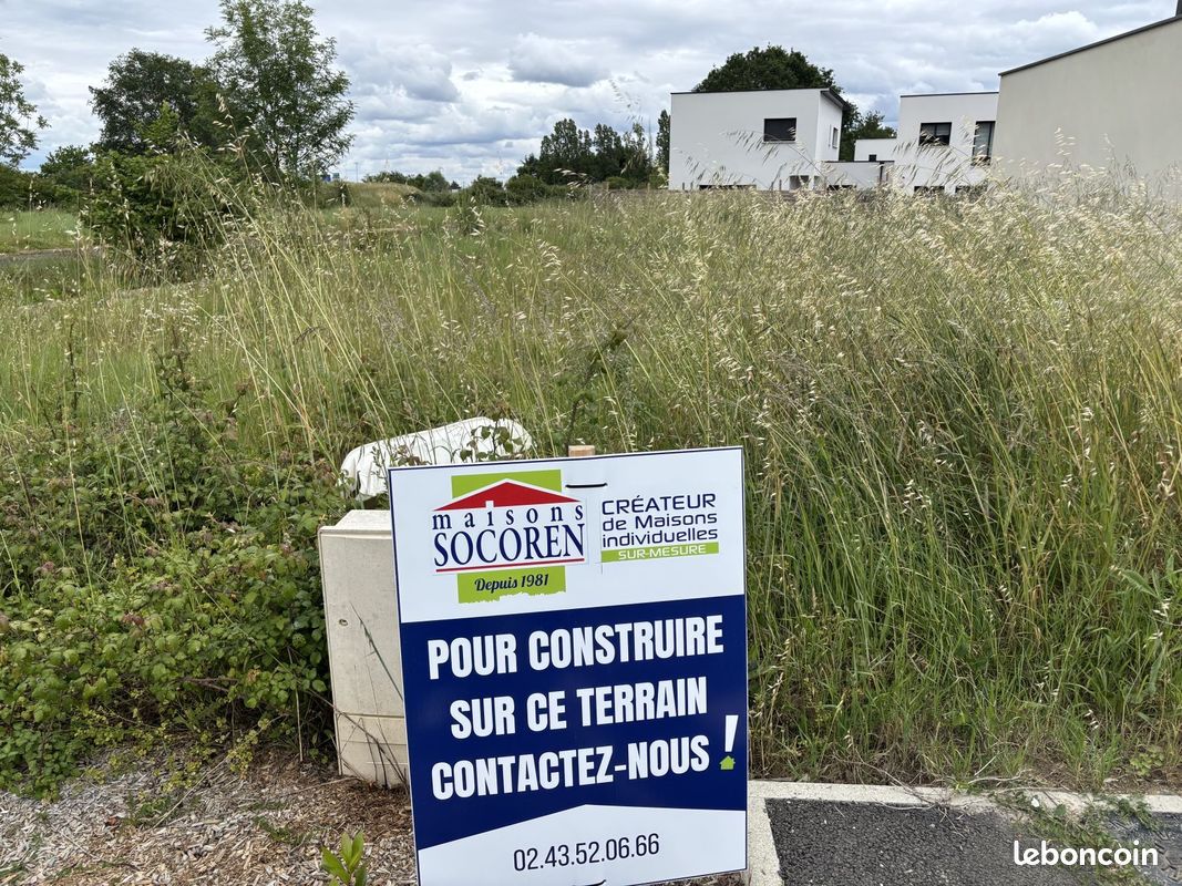 Terrain 492 m² · à Écouflant · 134 700 €