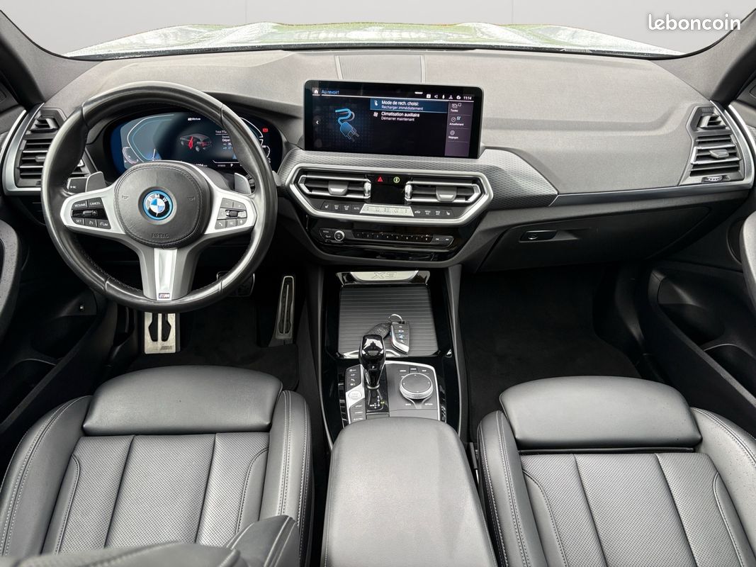 Bmw x3 xdrive30e 292ch hybrid m sport gris brooklyn - toit ouvrant (image 4)