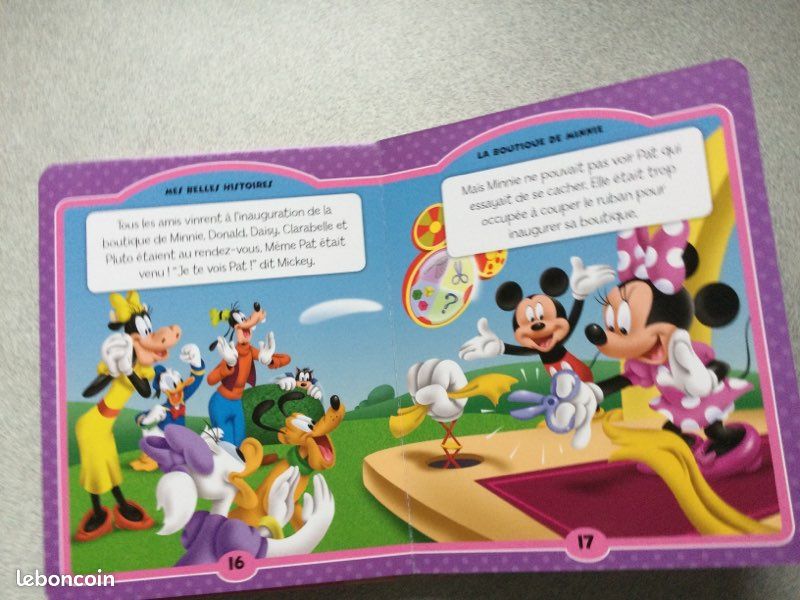 Lot de 2 livres Minnie et Mickey (image 4)