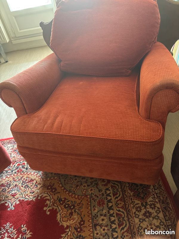 2 fauteuil club vintage (image 7)