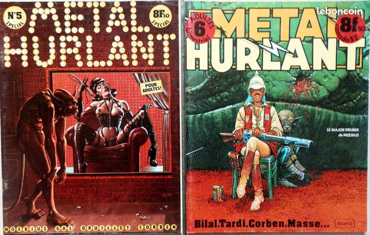 Magazines BD METAL HURLANT (image 1)