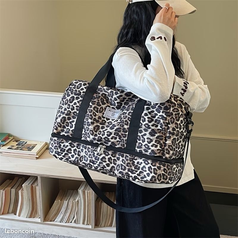 Grand sac léopard (image 5)