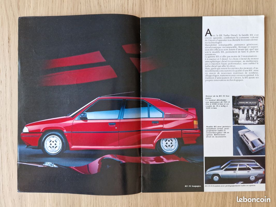 Revue commerciale Citroën BX (image 2)