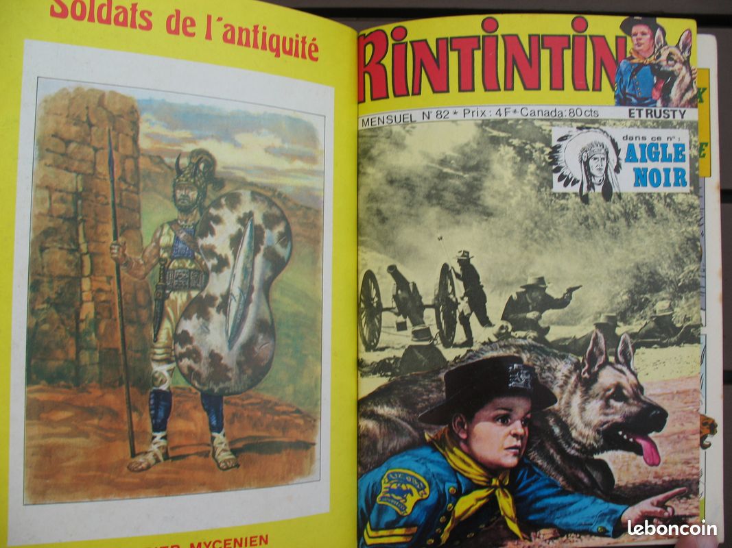 RINTINTIN album n° 53 - avec les RINTINTIN mensuels n° 79 - 80 - 82 (image 18)