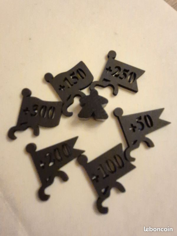 Meeple + Drapeau scoring Carcassonne (image 13)