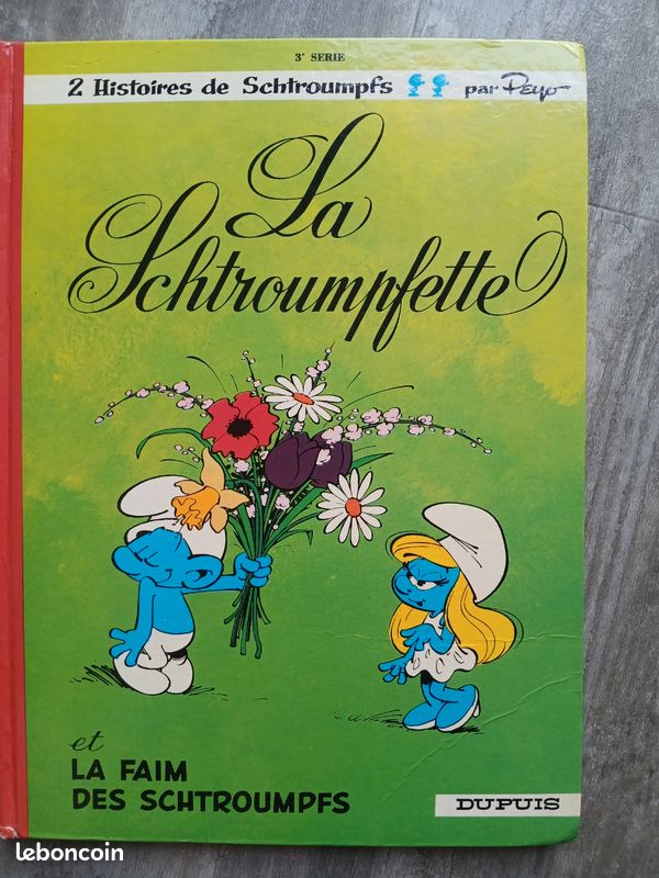 Lot de 3 bandes dessinées Les Schtroumpfs (image 2)