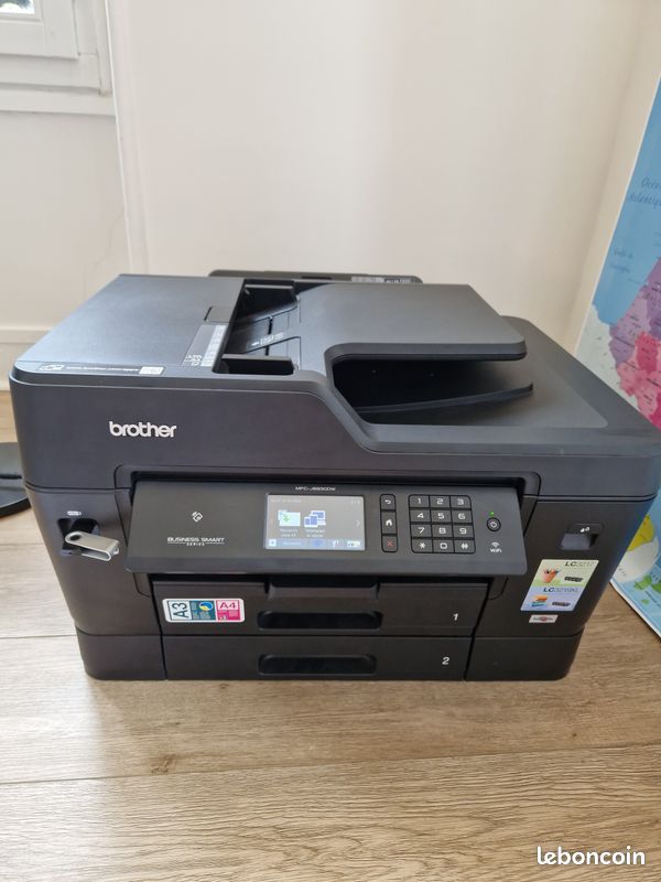 Multifonction Jet D'encre Couleur A4 Professionnel Brother MFC-J5955DW Avec Wi-Fi Et Impression A3 4977766817905
