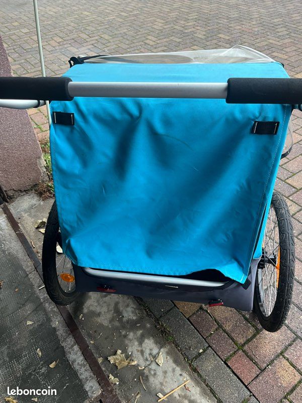 Remorque vélo Thule Coaster XT bleue (image 5)