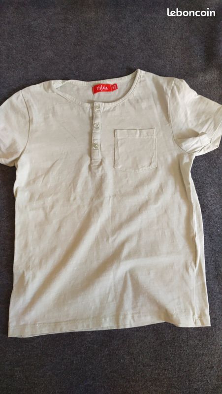 Lot 5 t-shirts garçon 8 ans (lot19) (image 4)