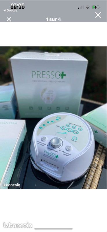 Vends appareil pressotherapie pro neuf neuf (image 1)