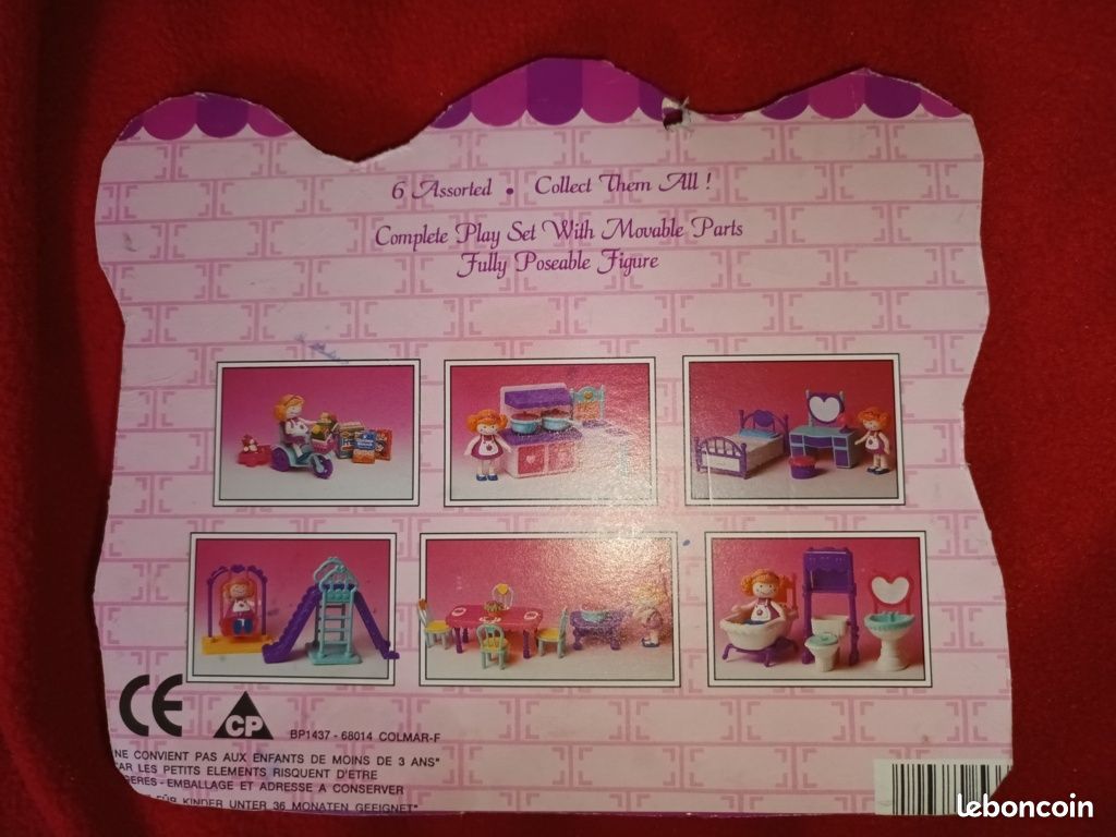 Vintage Figurine Poupée Pretty Sally Play set la Cuisine (image 2)
