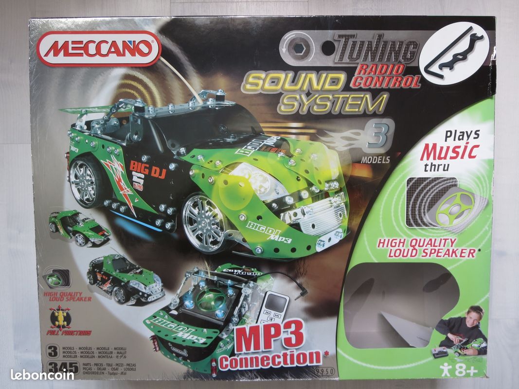 Brinquedo construção Meccano Carro Tuning radio control ref.354 Montijo