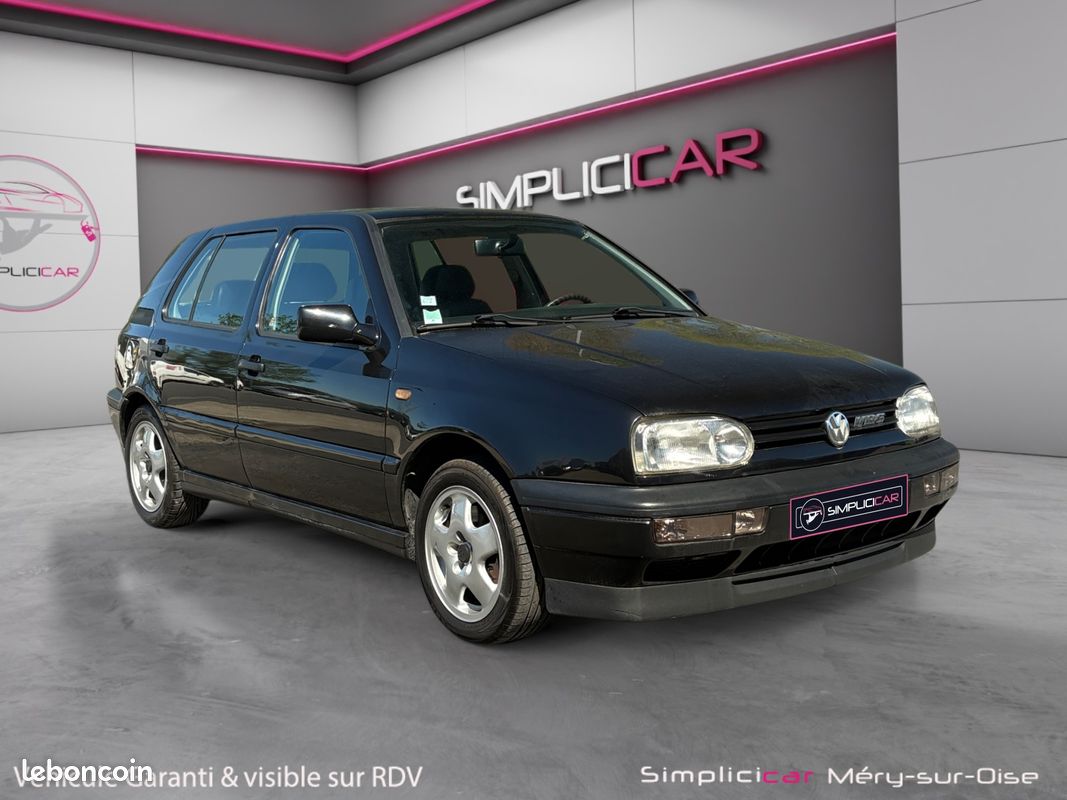 VOLKSWAGEN GOLF 3 VR6 - 174Ch intérieur cuir - Garantie 12 mois (image 1)