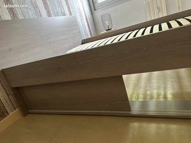 Lit + sommier (image 3)