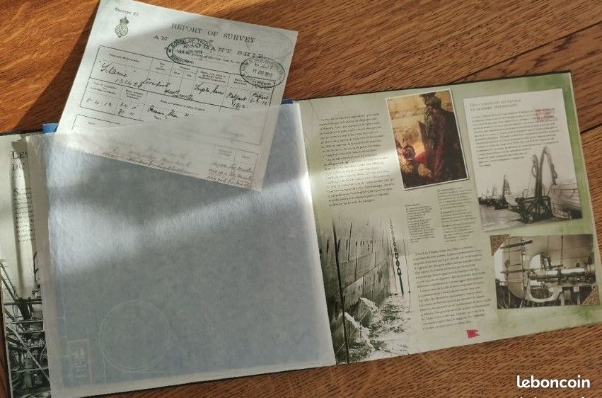 Superbe livre, en coffret collector Titanic, toute l'histoire du Titanic par Beau Riffenburg (image 7)