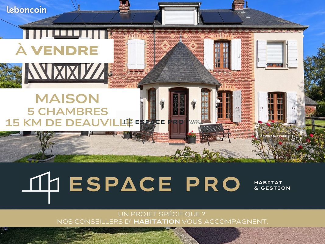 Maison 8 pièces 170 m² · à Beaumont-en-Auge · 170 m² · 787 500 €
