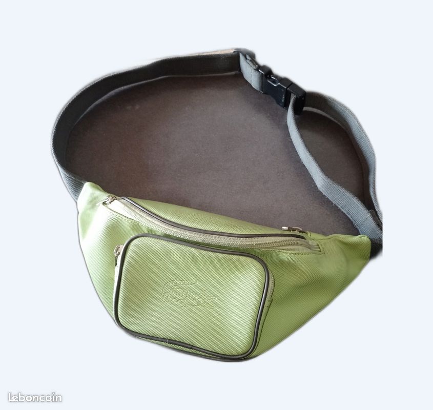 Sac Banane Lacoste Vert Sacoche Banane Lacoste Vert Vêtements - Main Image