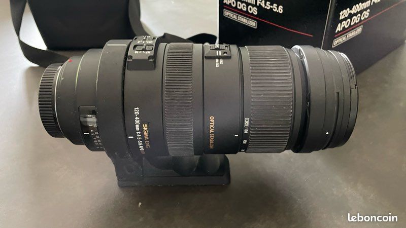 Objectif Sigma 120-400 F4.5-5.6 (image 3)
