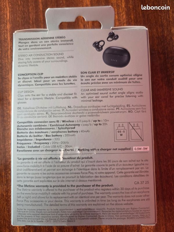 Écouteurs sans fil Neufs (image 2)
