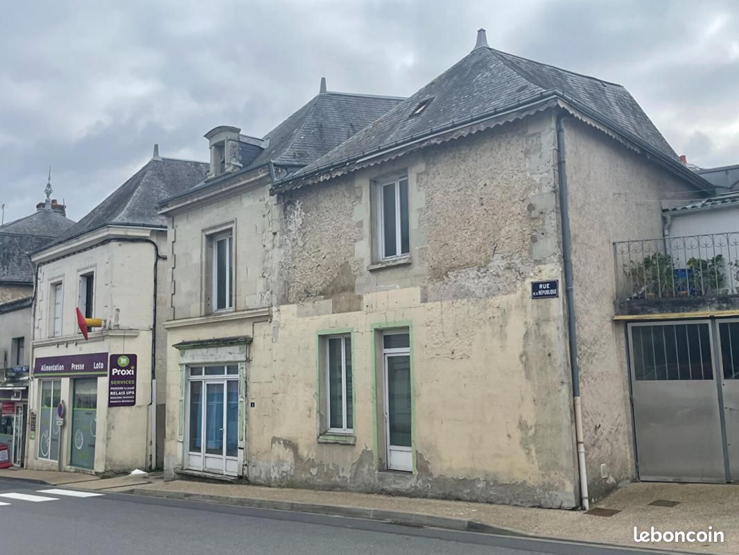 Maison 6 pièces 188 m² · à Pleumartin · 188 m² · 46 500 €