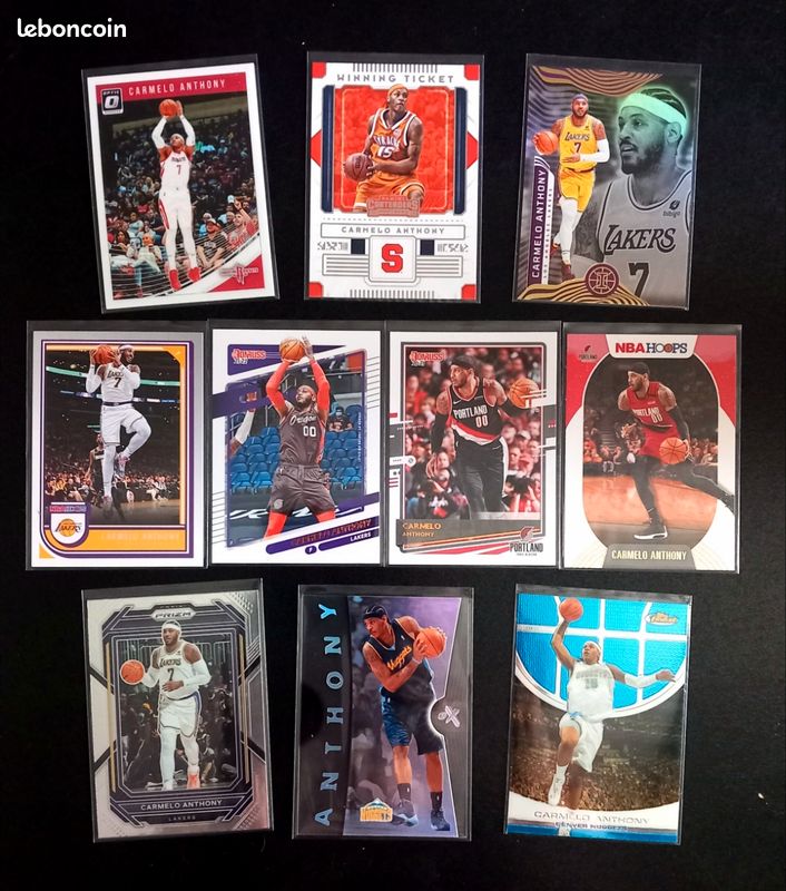 Cartes NBA lot Carmelo Anthony (image 1)