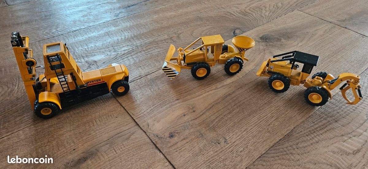 Collector : engins de chantier vintage en métal (image 1)