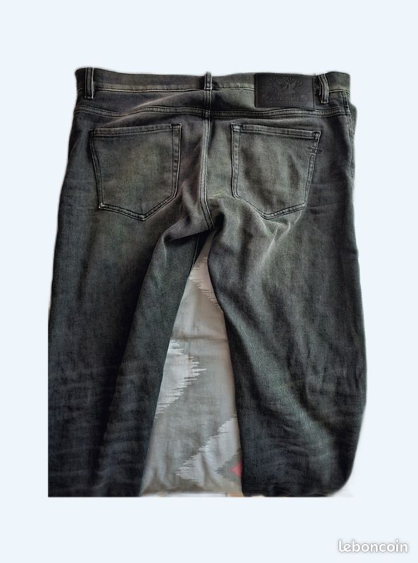 Jeans diesel gris noir (image 1)
