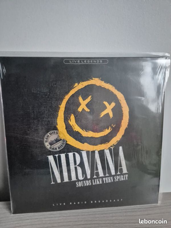 Nirvana live vinyle Sounds Like Teen Spirit (image 1)