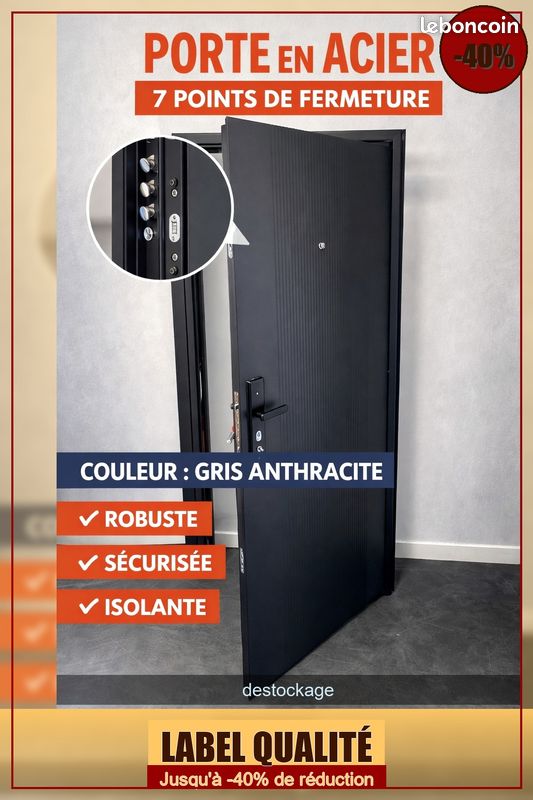 Porte acier (image 1)
