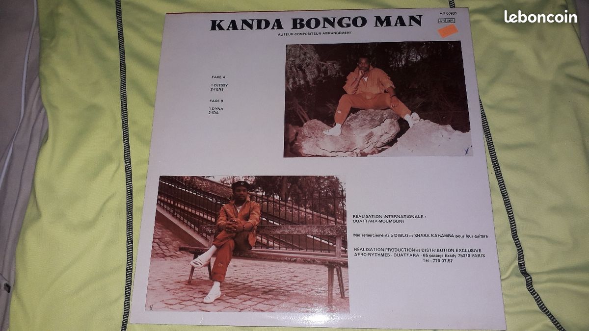 Très rare vinyle KANDA BONGO MAN (image 2)