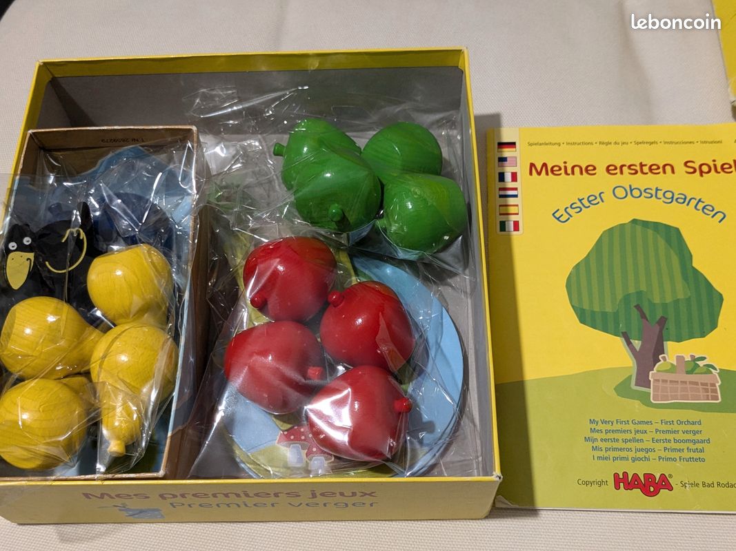 Jeu Premier Verger de HABA - Excellent état sauf la boîte :-) (image 7)