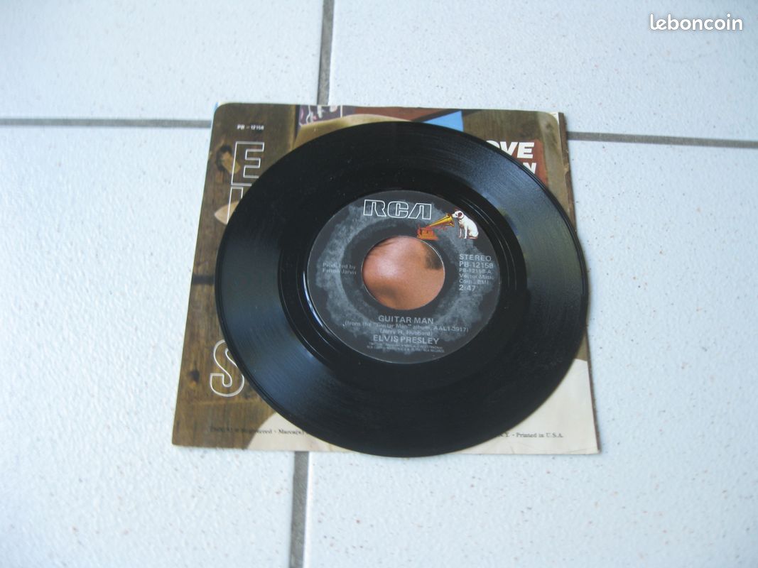 VINYLE 45 Tours SP d' ELVIS PRESLEY ( US ) (image 3)