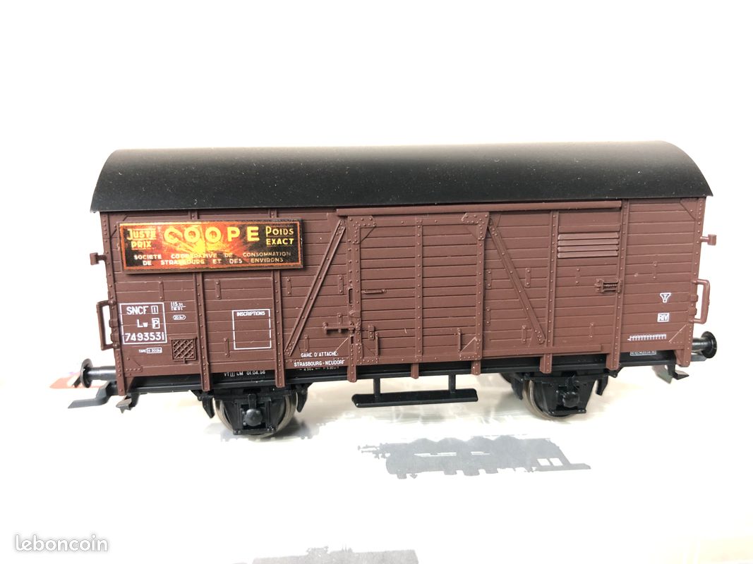 Wagon Couvert HO Piko 96622B échelle Vecchietti – Occasion Pour Modélisme Ferroviaire
