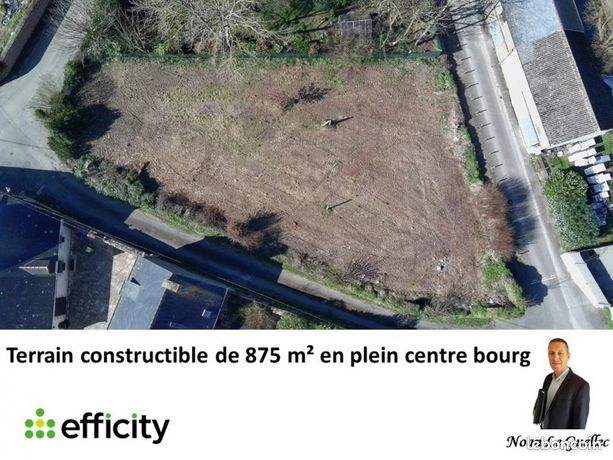 Terrain 875 m² Mauron