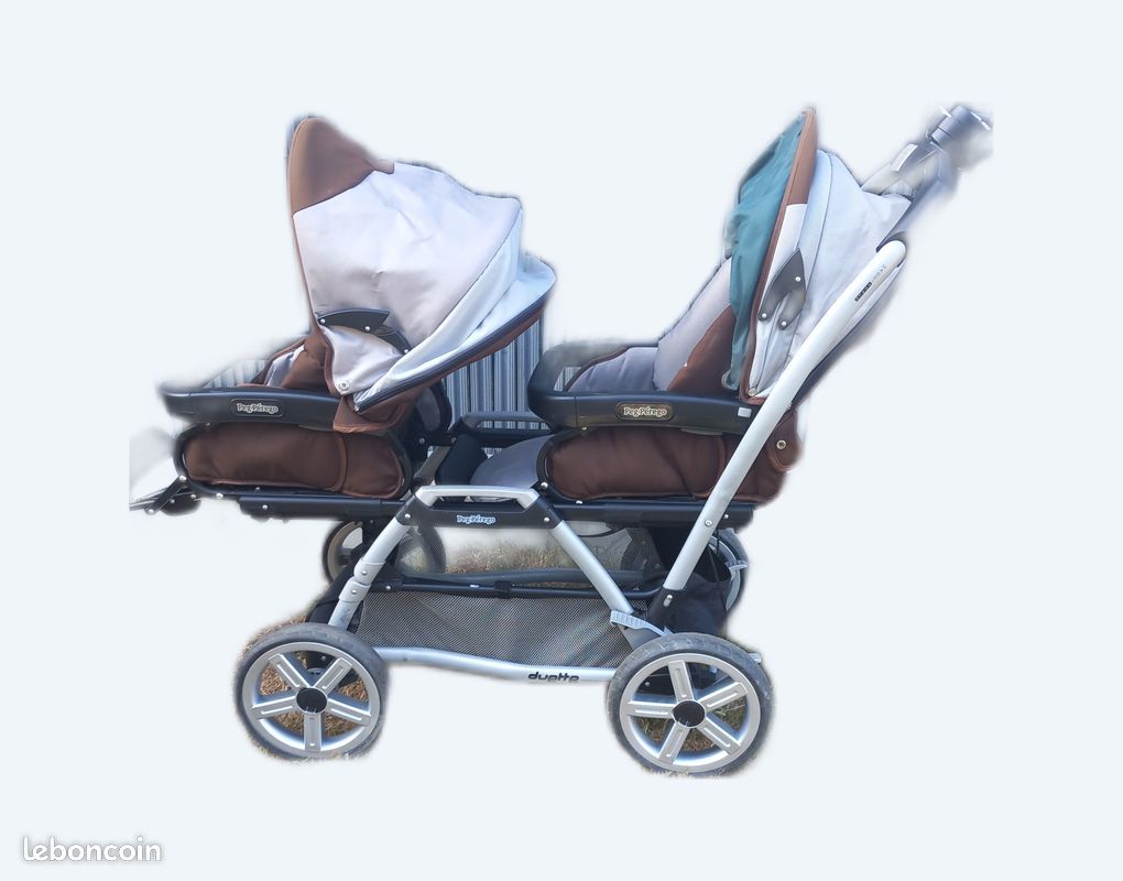 Poussette double Peg Pérego Équipement bébé