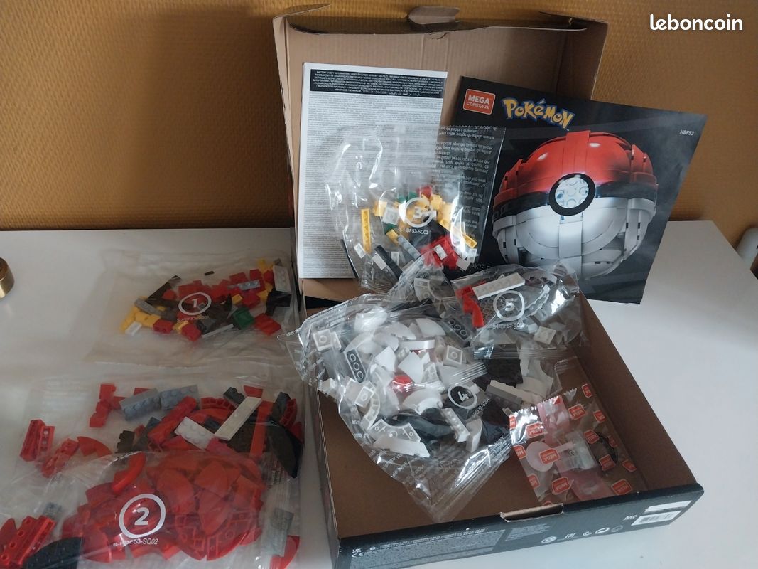 Mega Construx Pokémon Jumbo Poké Ball Géante - Neuf sous blister (image 4)