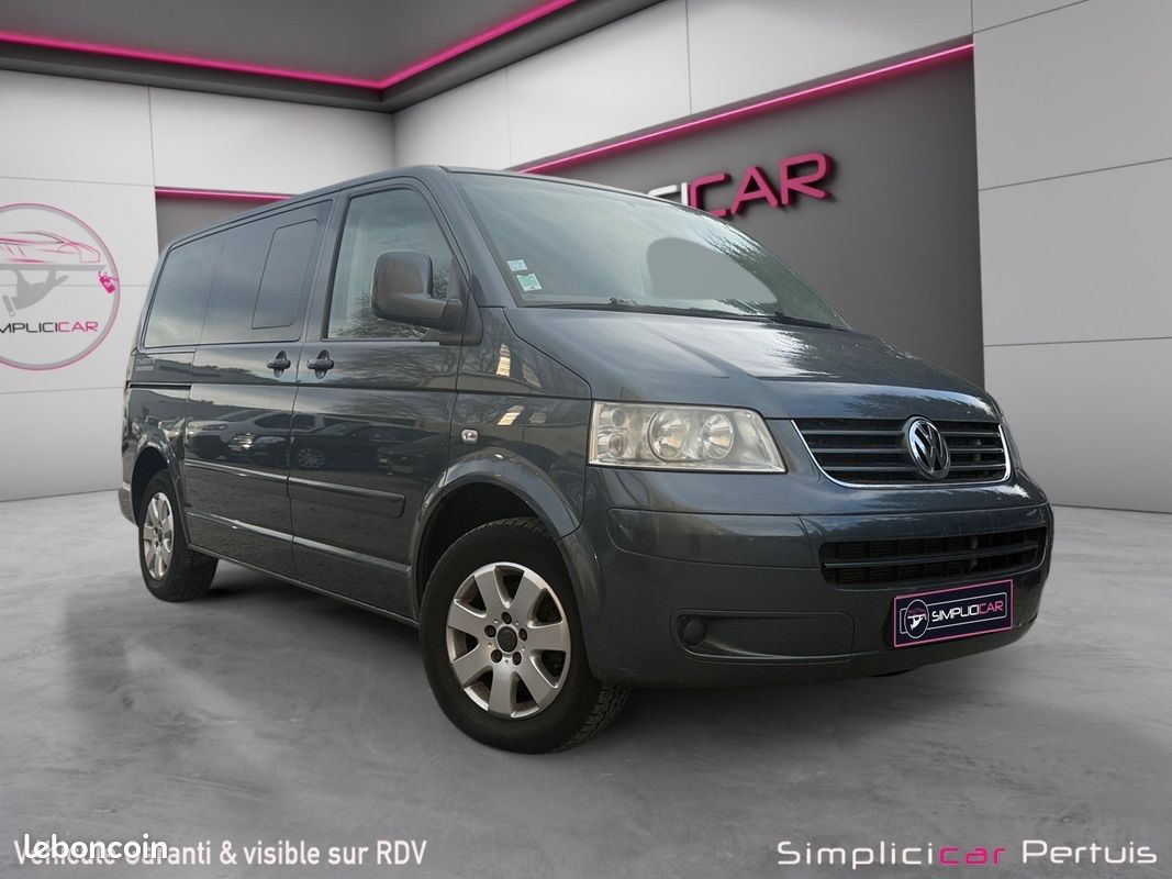 VOLKSWAGEN MULTIVAN 2.5 TDI 130 sièges chauffants carplay clim 3 zones garantie 12 mois (image 1)