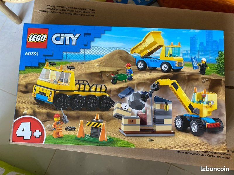 Jeu lego chantier 60391 neuf (image 1)