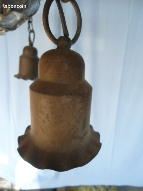 Ancien lustre en métal (image 6)
