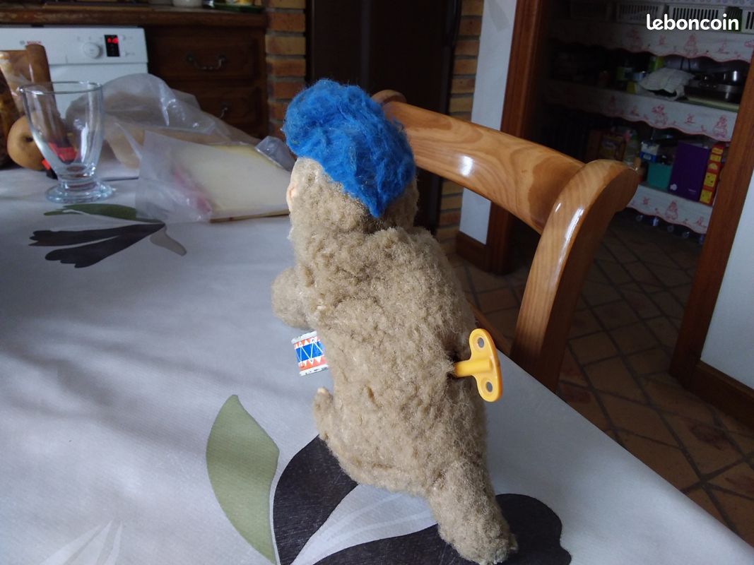 Jouet Singe Qui Rampe,Animal Mécanique à Remontoir Éducatif