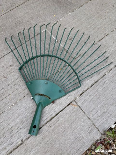 Râteau De Jardin Walensee 1.5m Robuste - 17 Dents Acier Inoxydable Pour Ameublir, Ramasser Et Niveler