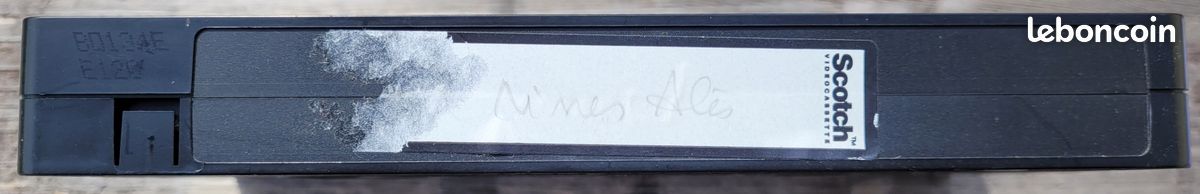 Cassette K7 VHS Cérémonie remise de diplôme école des mines d’Alès (1995) (image 2)
