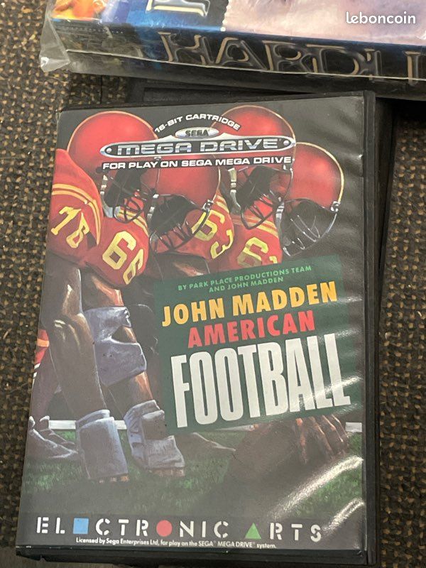 Jeu Sega Megadrive John Madden American Football 1990 mega drive console vintage cartouche de (image 1)