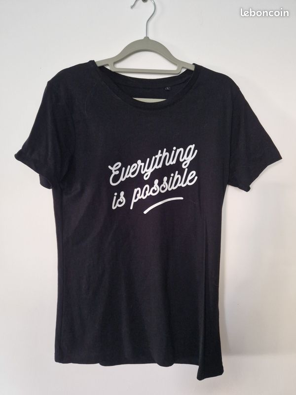 T shirt noir (image 1)