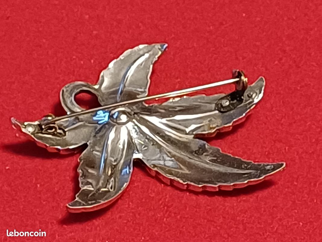 Broche Vintage N371 - Bijou Ancien - Occasion En Bon état - Parfaite Pour Style Rétro Ou Steampunk