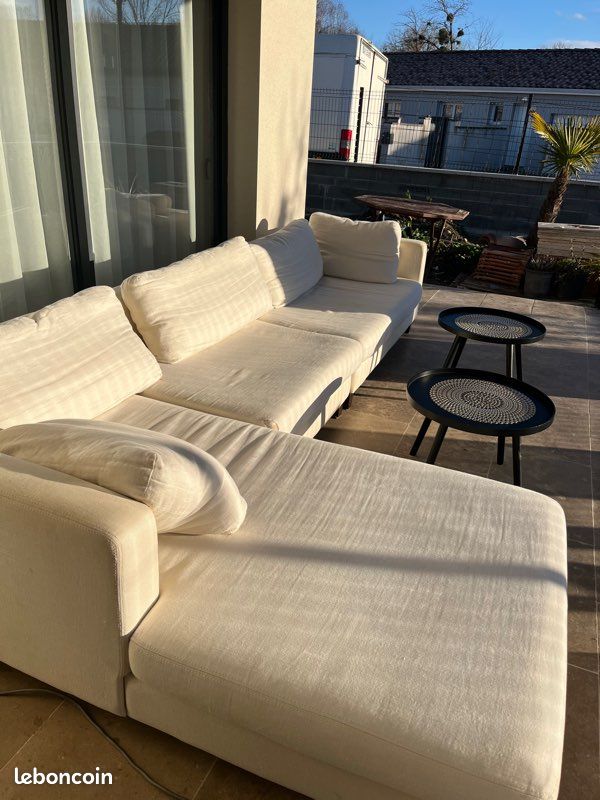 Canapé beige (image 5)