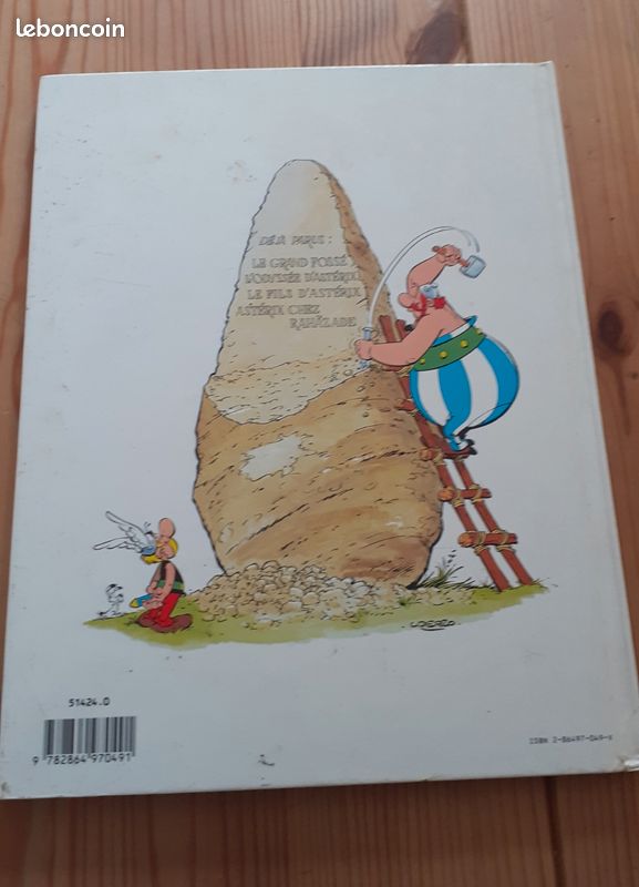 Lot de 5 BD vintages (Astérix, XIII,Schtroumpfs, Rahan, Achile T) (image 2)